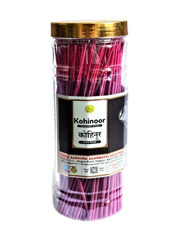 Kohinoor Metalic Color Agarbatti Jar