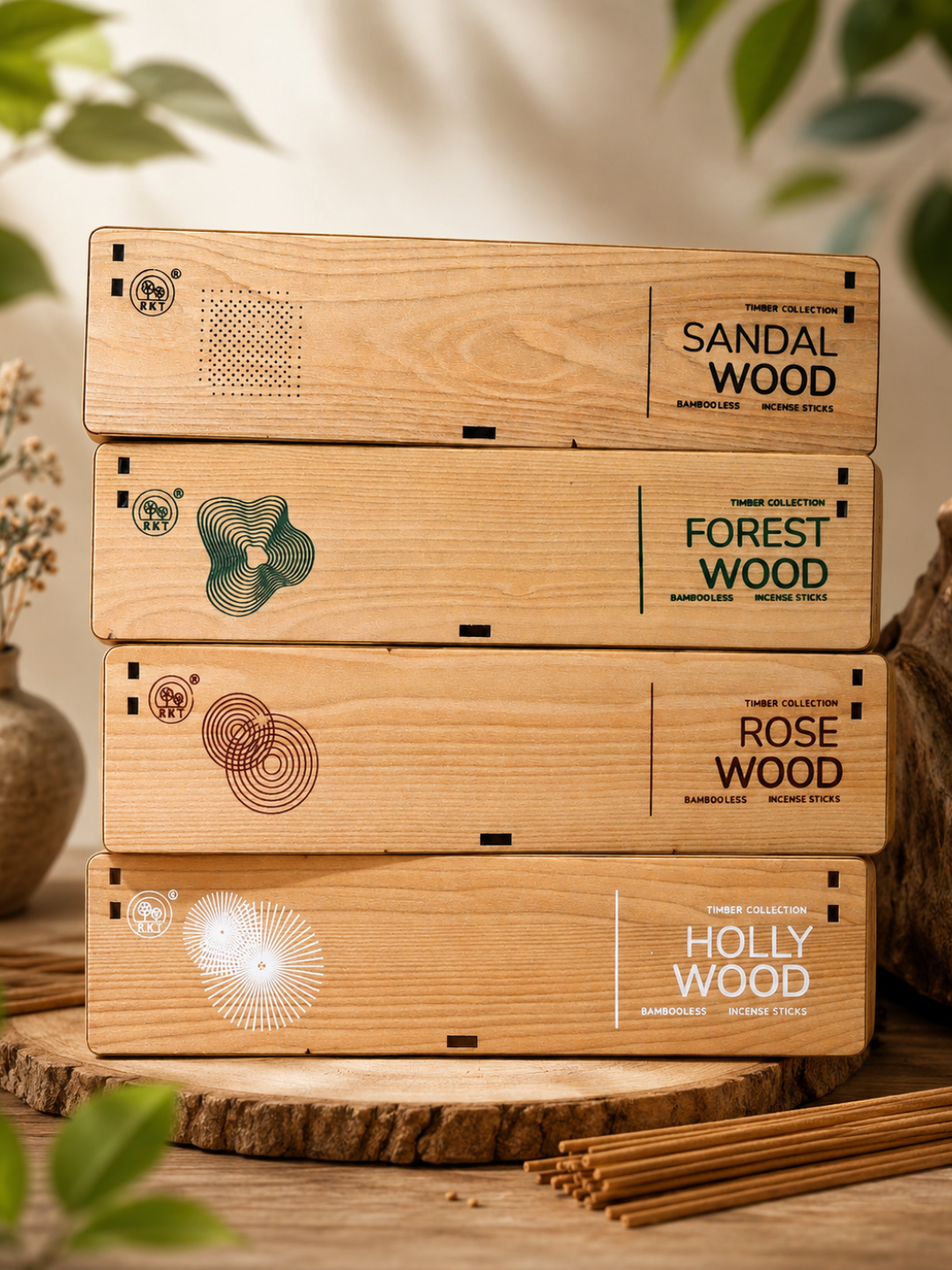 Timber Collection- Wooden Pack