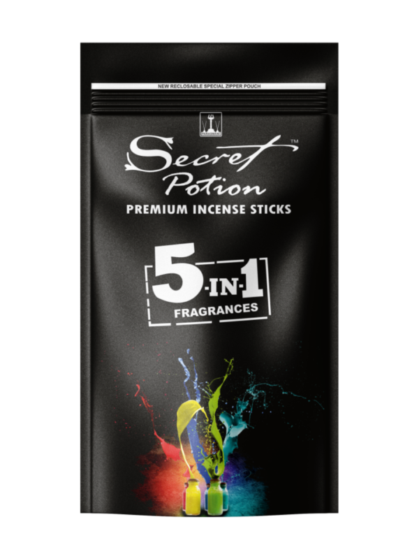 SP 5 in 1 Black Zipper Secret Potion 5in1 Regular Zipper